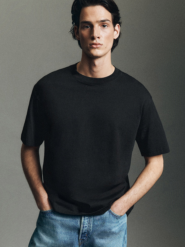 オーバーサイズ ライトウェイトコットンTシャツ